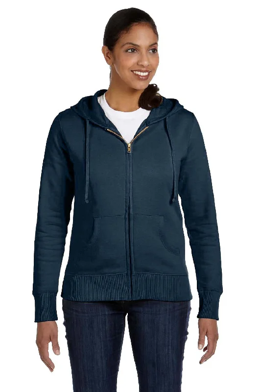 Find Your Perfect Deal Today!Econscious Womens Full Zip Hooded Sweatshirt Hoodie - Pacific Blue