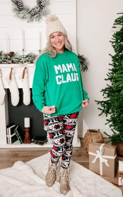 Don’t Wait – Shop Today!Mama Claus Sweatshirt**