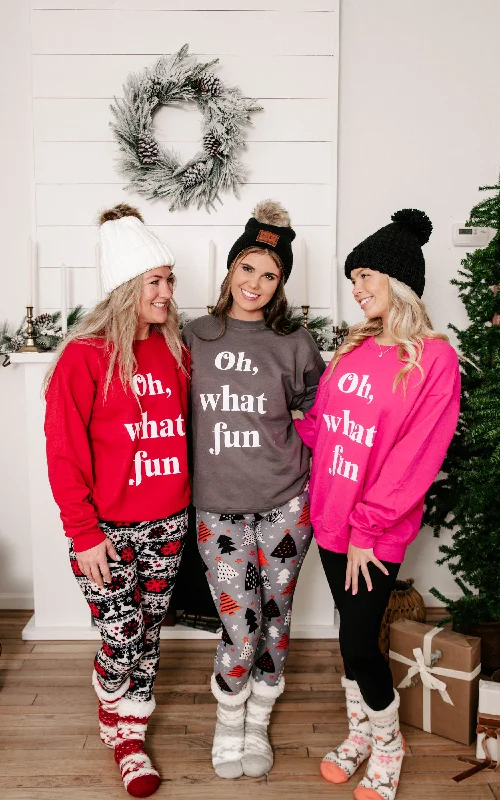 Snag the Best Prices Now!Oh What Fun Crewneck Sweatshirt**