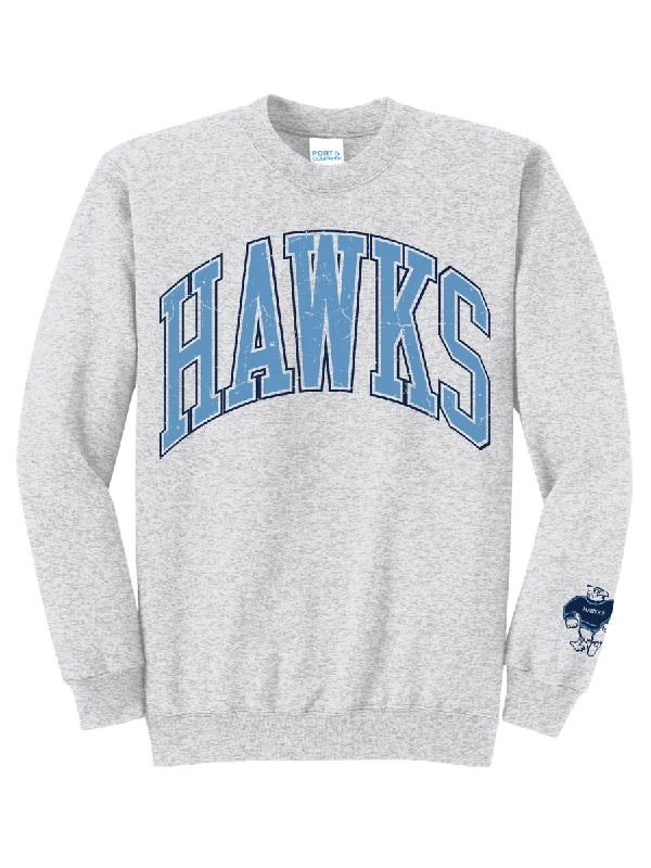 Sale Alert – Get Ready to Shop!Vintage Hawks Fleece Lined Sweatshirt