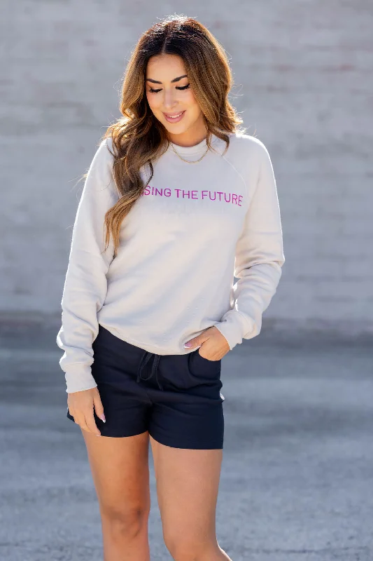 Limited-Time Price Drop!Raising The Future Graphic Crewneck