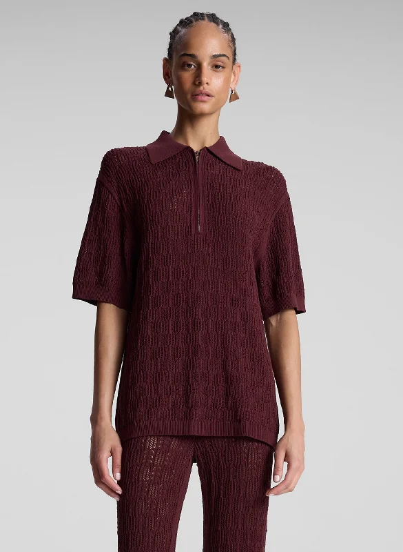 Shop Today, Save Tomorrow!Reed Pointelle Knit Top