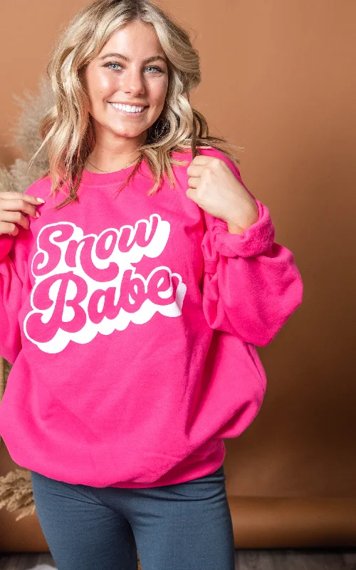 Upgrade for Less!Snow Babe Sweatshirt**