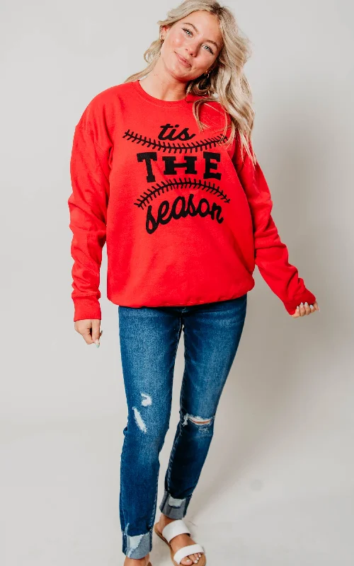 Special Discounts Inside!Tis the Season, Baseball Season Sweatshirt**