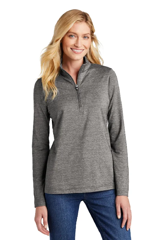 The Best Deals Won’t Wait!TravisMathew Womens Crestview 1/4 Zip Sweatshirt - Heather Grey