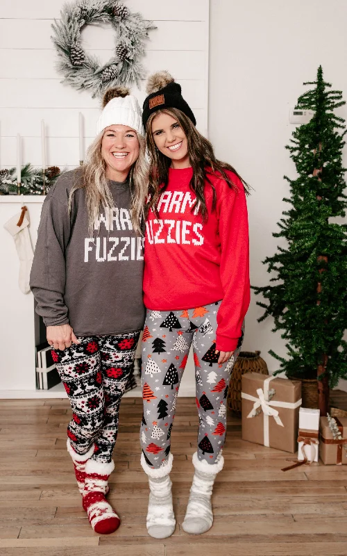 Save Up to 50% Off!Warm Fuzzies  Crewneck Sweatshirt