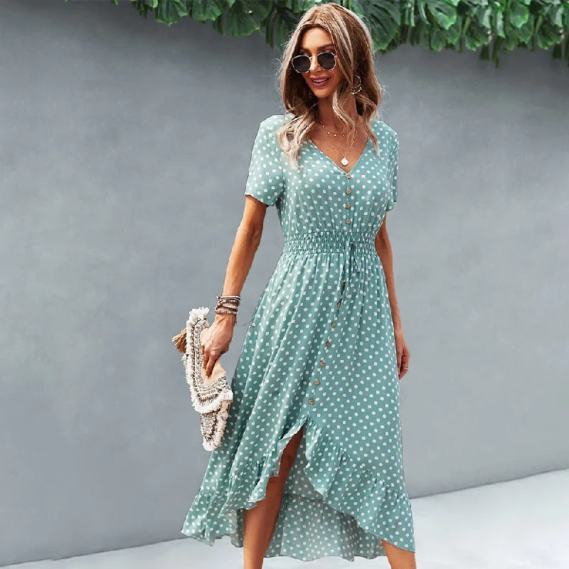 Unmissable Offers Await!Amy Fashion - Fashion Elegant Long Casual Single-Breasted Dress