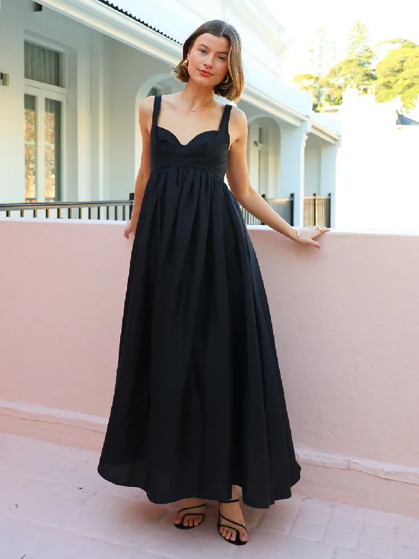 Best Deals Just for You!Acler Sandgate Midi Dress in Black