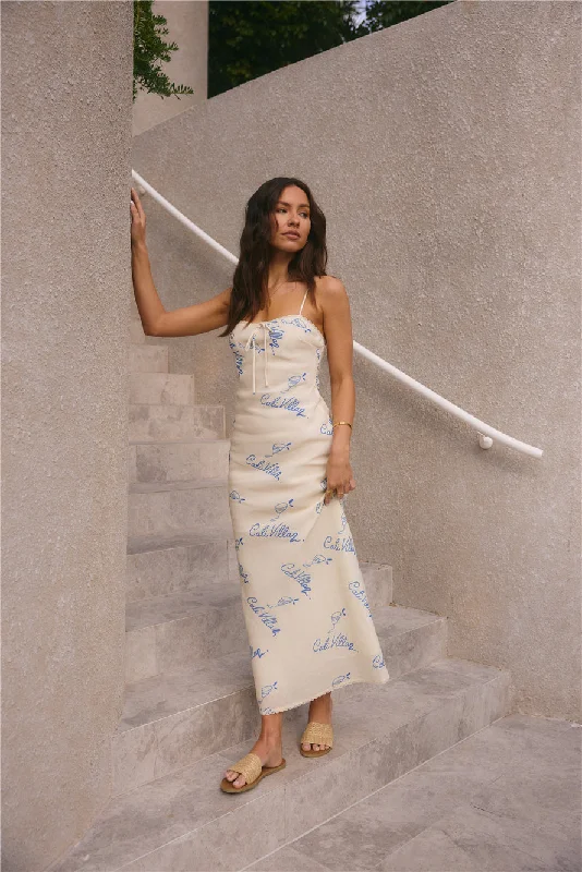 Upgrade for Less!Beach Club Maxi Dress Cream