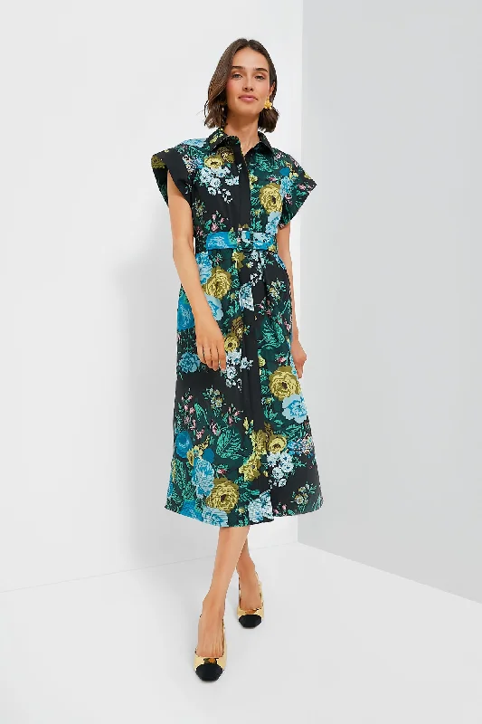 Sale Alert – Get Ready to Shop!Black Verdant Floral Chloe Dress