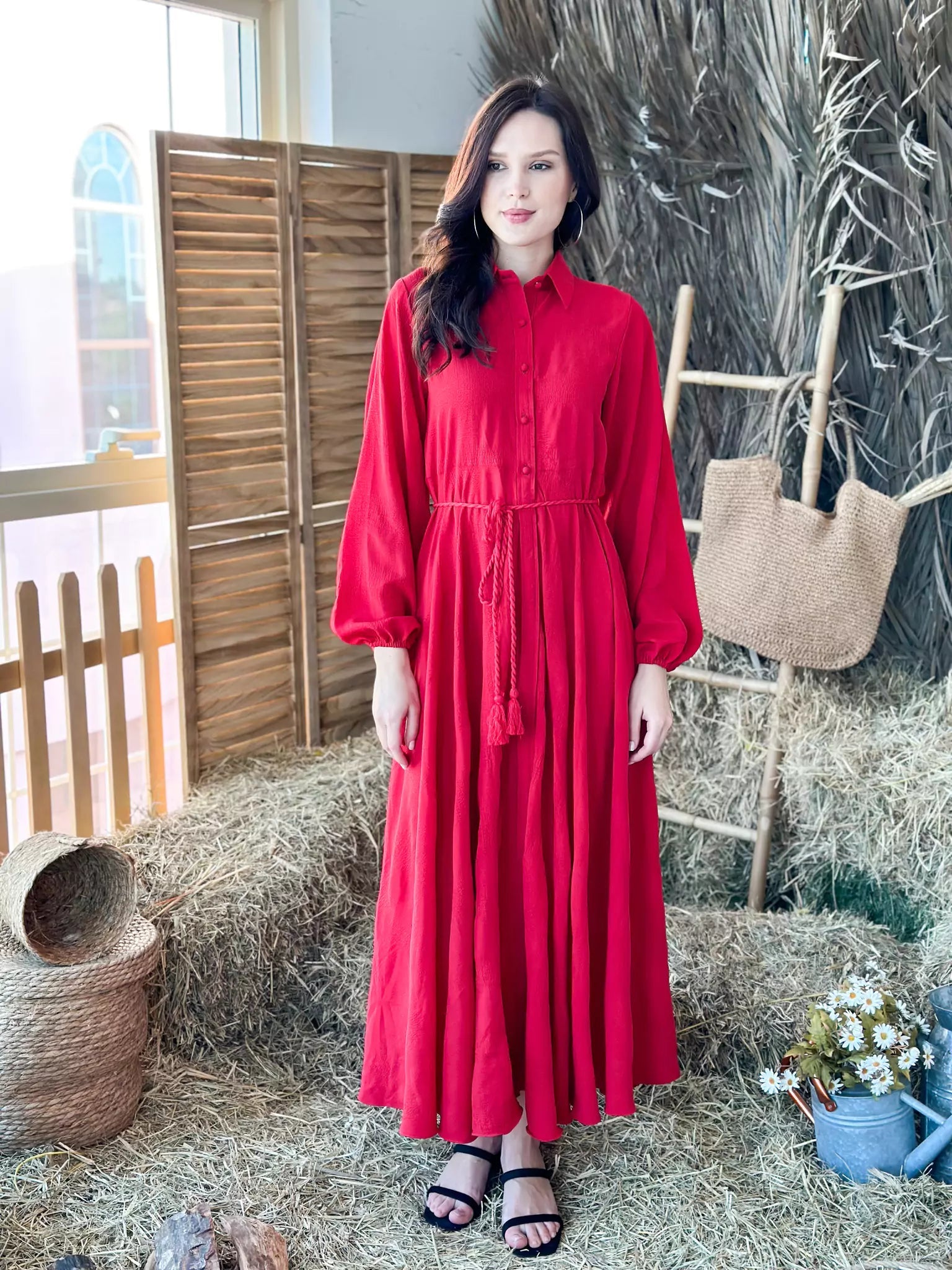 Grab Yours Before It’s Too Late!Charlotte Dress In Red