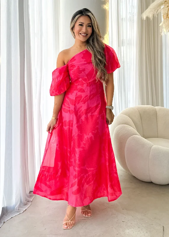 Mega Sale Happening Now!Delandra Maxi Dress - Fuchsia