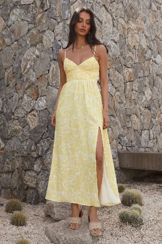 Your Favorite Sale is Back!Gelato Stand Maxi Dress Yellow