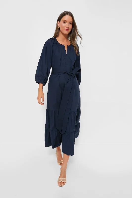 Best Offers of the Month!Navy Lyles Dress