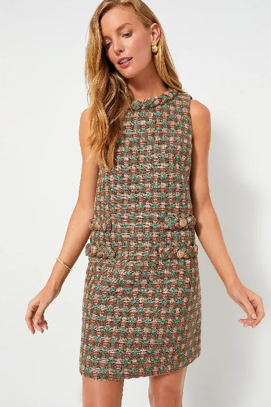 Shop Now and Save!Neapolitan Tweed Sleeveless Jackie Dress