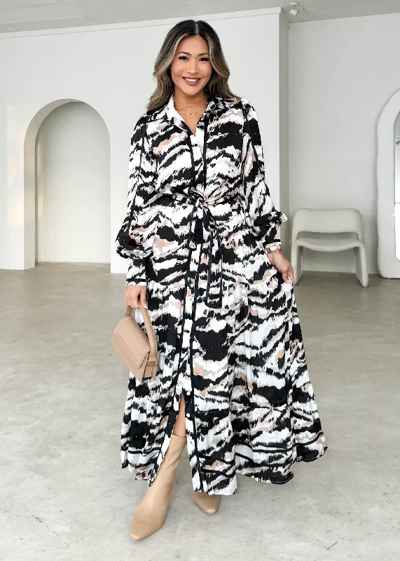 Instant Savings Await!Toyra Maxi Dress - Black Marble