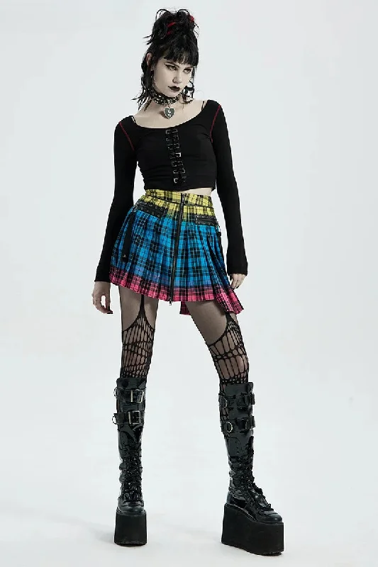 Exclusive Savings This Week!Denim Slim Liner Out Women Skirt Women's Mesh & Black Mini Hollowing Daily Clothes Sexy Design