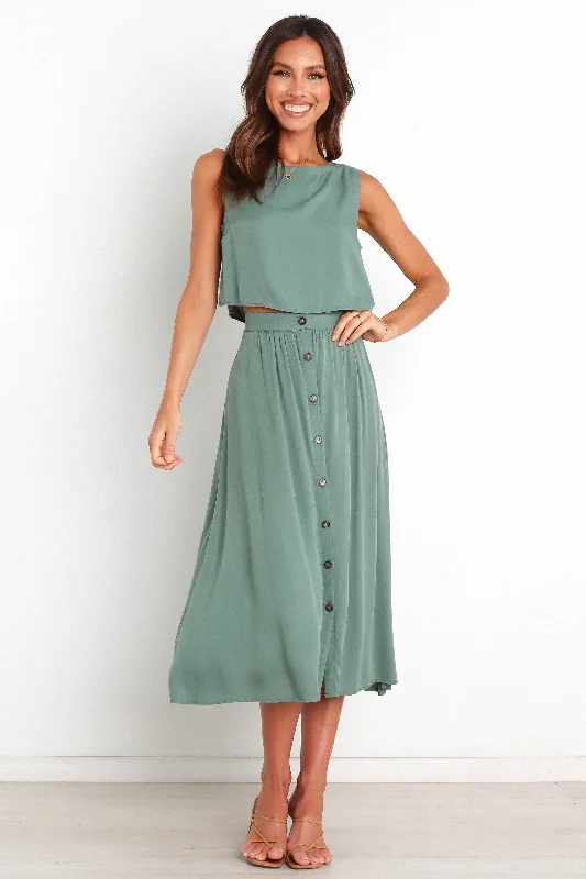Your Favorite Items on Sale Now!Ava Skirt - Green