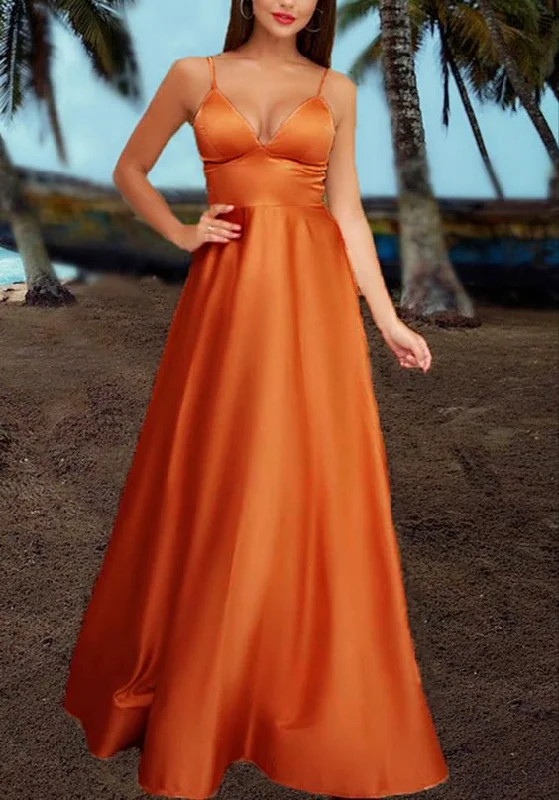 Everything Must Go!Burnt orange bridesmaid dresses for autumn wedding prom dress, evening dress    cg22552