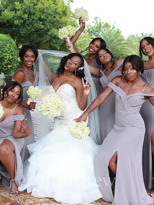 Hottest Discounts of the Year!Charming Popular Mismatched Elegant Long Formal Bridesmaid Dresses BD170