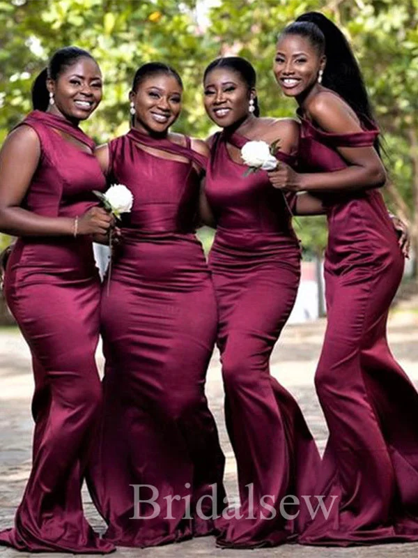 Hot Deals You Can’t Resist!Cheap Sexy Unique Design Mermaid Elegant Long Formal Bridesmaid Dresses BD159