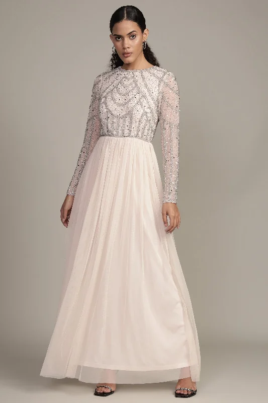 Best Deals Just for You!Ellie Maxi Dress in Powder Pink