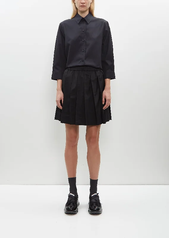 One Day Only – Huge Savings!Mini Pleated Elasticated Waist Kilt Skirt