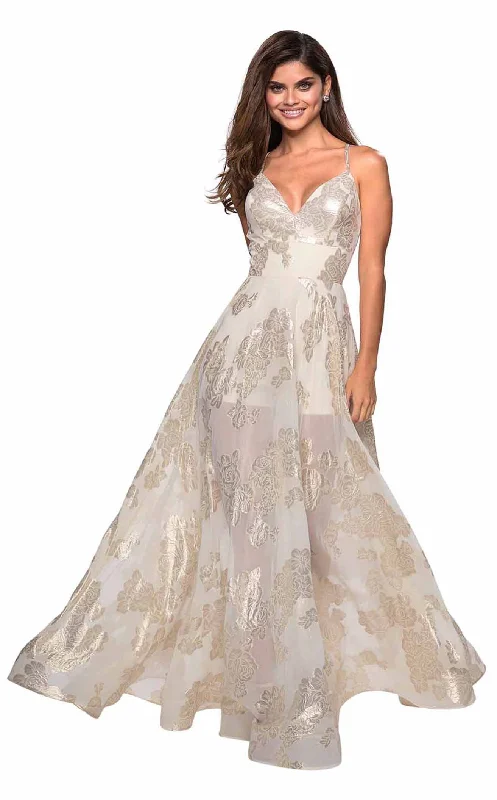 Must-Have Deals Inside!La Femme 27547 Dress