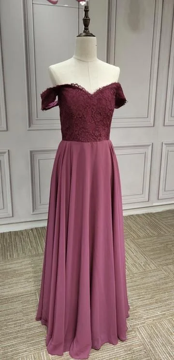 Exclusive Deals Just for You!lace chiffon bridesmaid dresses prom Dress Long For Elegant Ladies and classy women   cg16194
