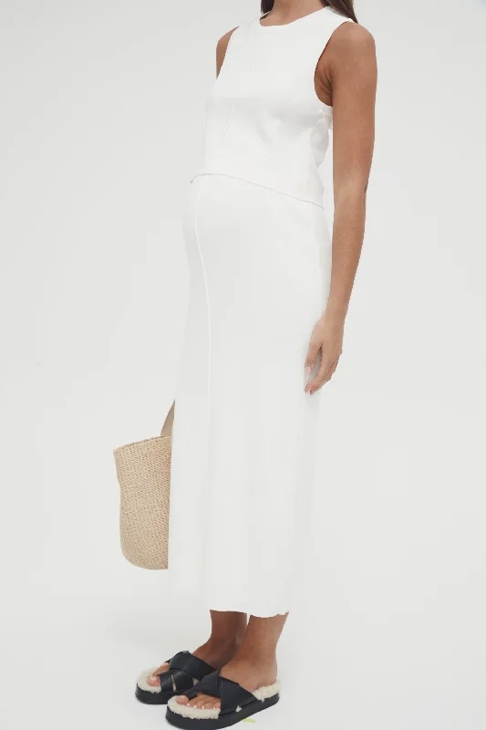 Hurry, Sale Ends Soon!Piper Maxi Skirt (Ivory)