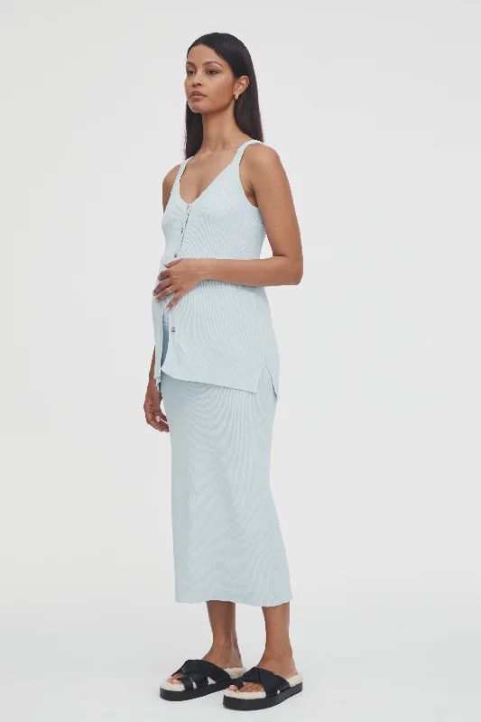 One Click Away from Big Savings!Parisian Rib Maxi Skirt
