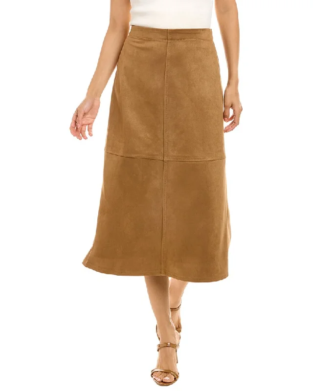 Amazing Prices You Can’t Resist!Max Studio Pieced A-Line Skirt