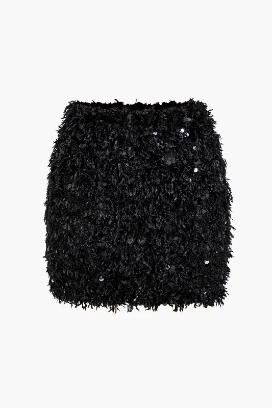 Best Offers of the Month!Sequin Zipper Skirt