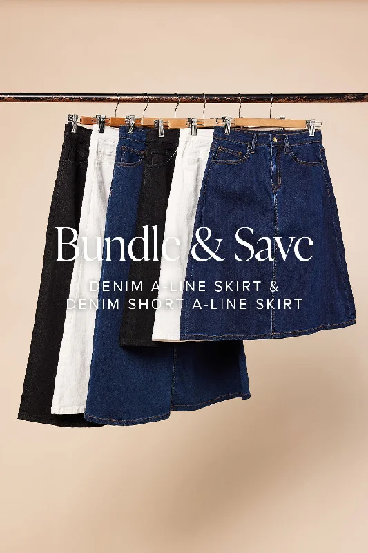 Bigger Savings, Better Shopping!The A-Line Skirt & Short A-Line Skirt Bundle