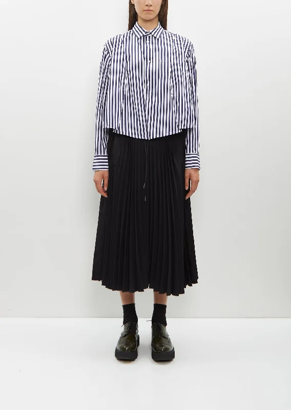 Save More Than Ever!Technical Jersey Skirt — Black