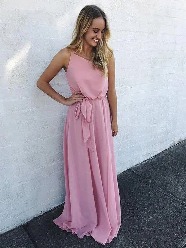 Get Ready to Save!Simple Wedding Guest Dresses, Long Bridesmaid Dresses, 2020 Bridesmaid Dresses
