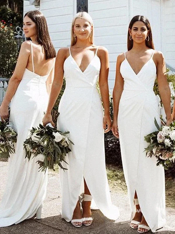 Amazing Prices You Can’t Resist!Spaghetti Straps Popular Bridesmaid Dresses, 2020 Newest Bridesmaid Dresses