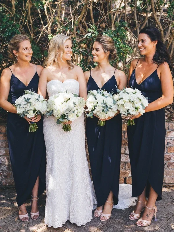Your Dream Deal is Here!Spaghetti Straps Simple Bridesmaid Dresses, Wedding Guest Bridesmaid Dresses