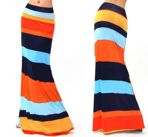 Save Like Never Before!Spring Elastic High-waist Long Pencil Skirt For Women 2020 Printed Pencil Maxi Skirt Faldas Largas Mujer Para Fiesta
