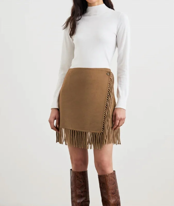 Save Like Never Before!Vista Skirt In Camel