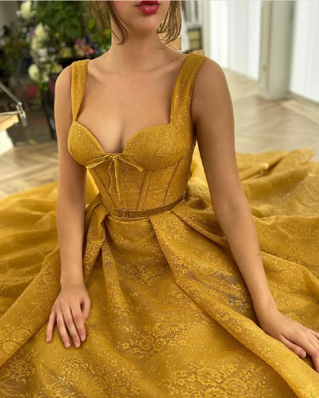 Lowest Prices Guaranteed!Amber Vivid Gown