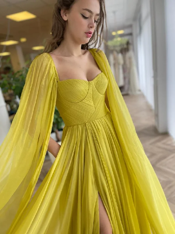 Price Drops You’ll Love!Anna Silky Citrine Gown