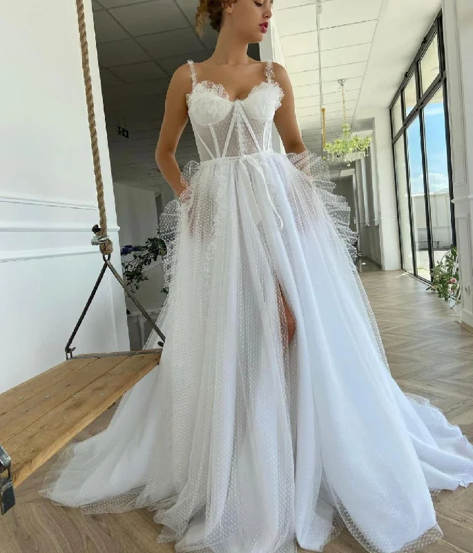 Shop Today, Save Tomorrow!Artemesia Dotted Bridal Gown