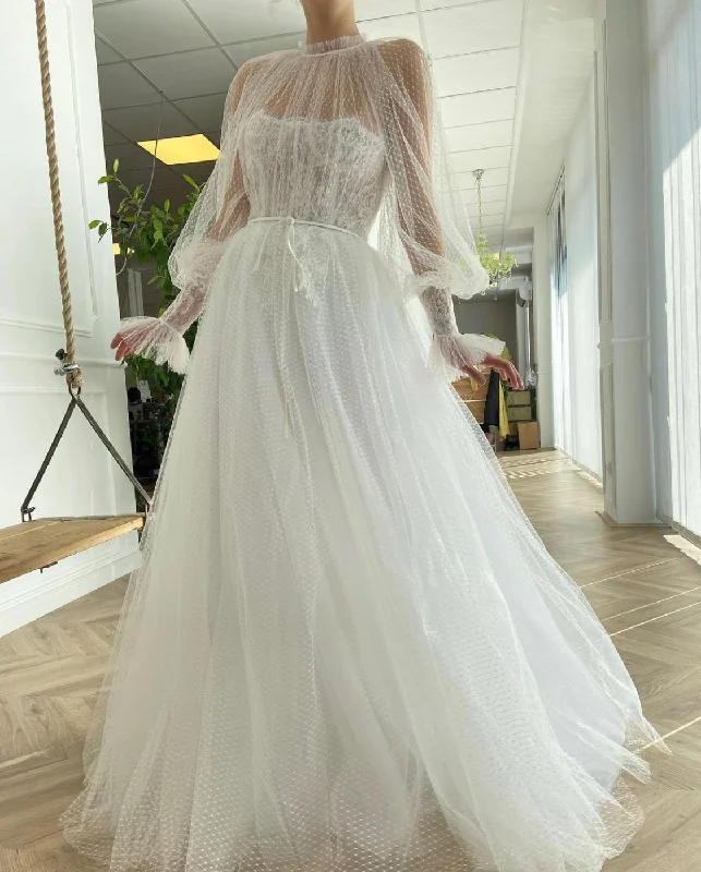 Limited Stock Available!Artemesia Ethereal Dotted Bridal Gown