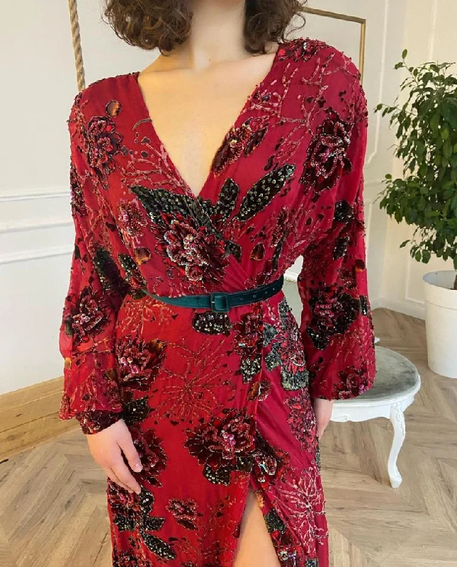 Get Ready to Save!Avery Dahlias Gown