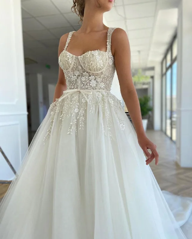 Score Huge Discounts Today!Cosmos Enthralling Bridal Gown