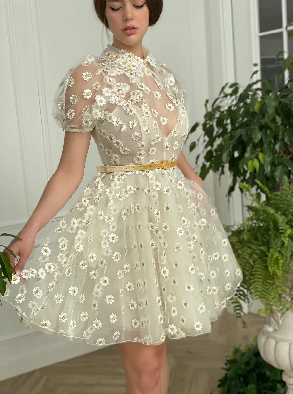 More Discounts, More Joy!Daisy Renaissance Mini Dress