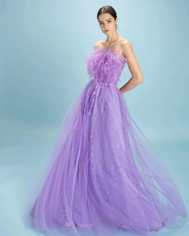 Crazy Discounts Inside!Daydream Feathers Gown