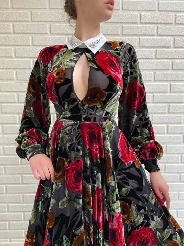 Best Deals Just for You!Floral Bliss Gown