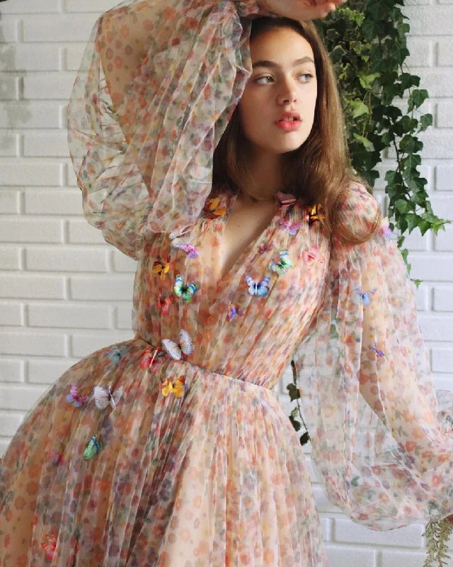 Shop Today, Save Tomorrow!Forever Blooms and Butterflies Gown